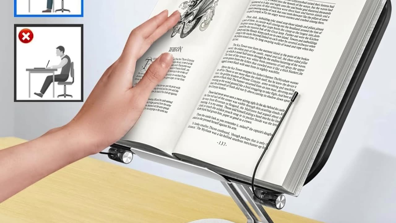 Amasrich Book Holder