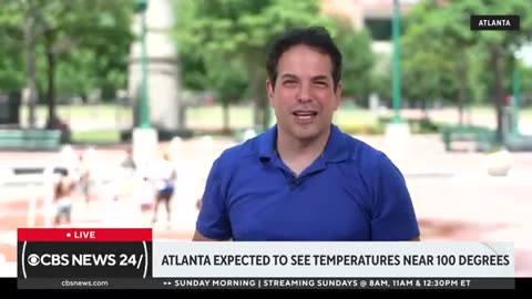 Atlanta braces for heat wave with temperatures near 100 degrees expected CBS News