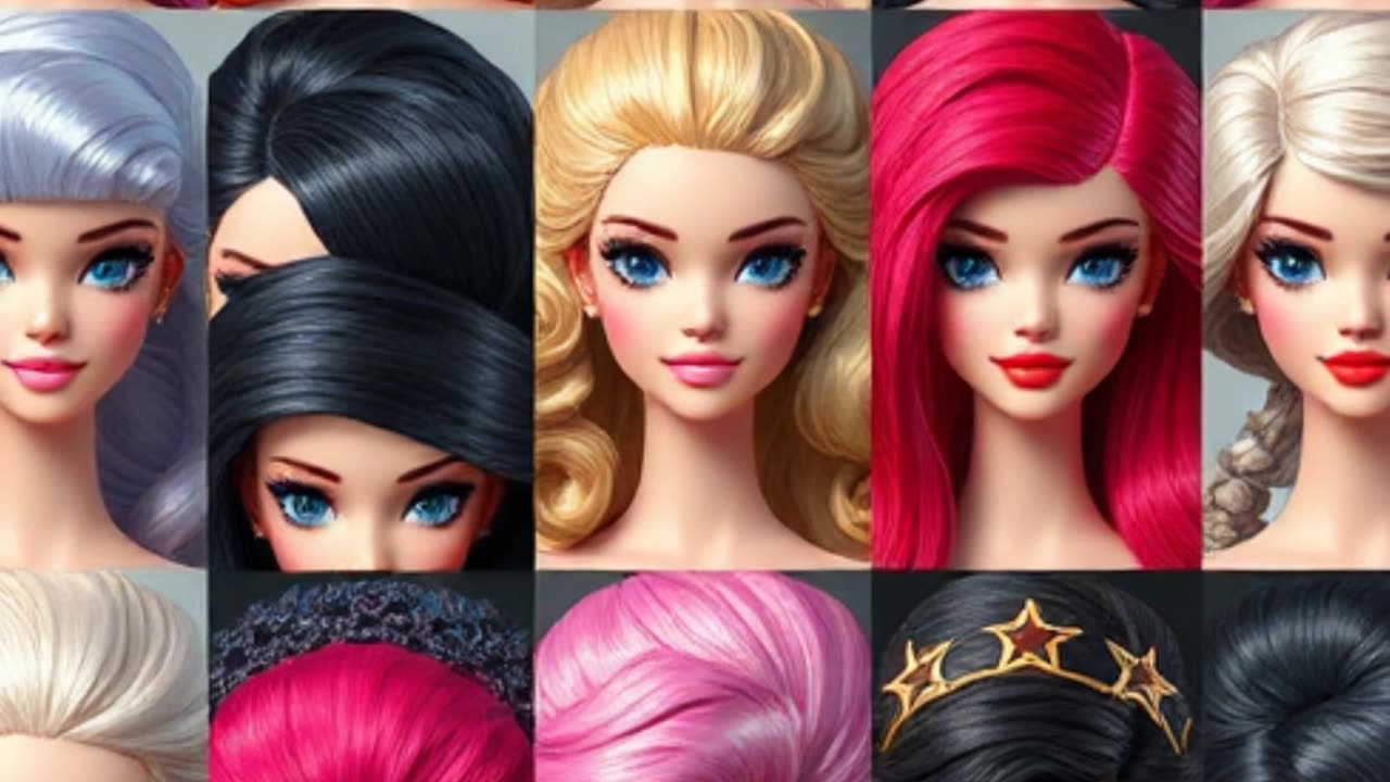 The Evolution of Barbie's Iconic Hairstyles