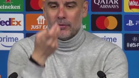 Pep Guardiola breaks his silence to reveal the real reason for the scratches