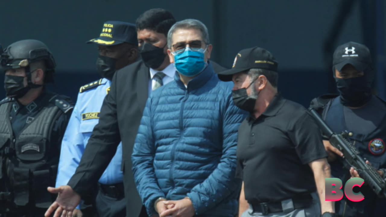 Former Honduran president sentenced for helping traffickers get cocaine into US