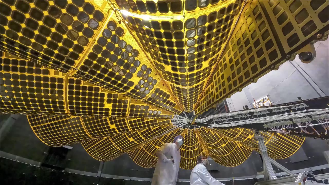 NASA’s Lucy Mission Extends its Solar Arrays