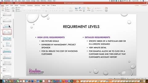 Business Requirements? Want to know more....Watch !