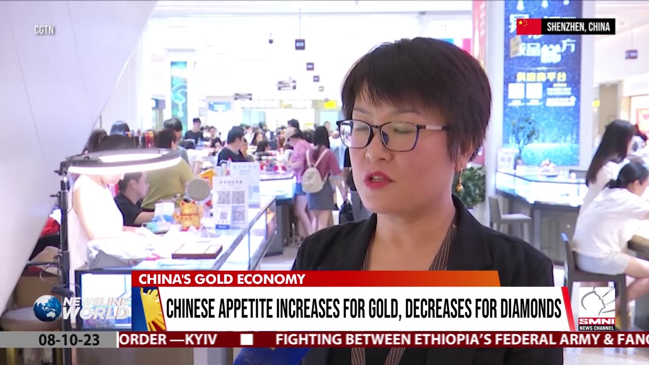 Chinese appetite increases for gold, decreases for diamonds