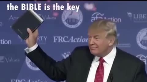 Donald Trump: The Bible is The Key