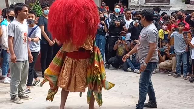 Lakhe Dance