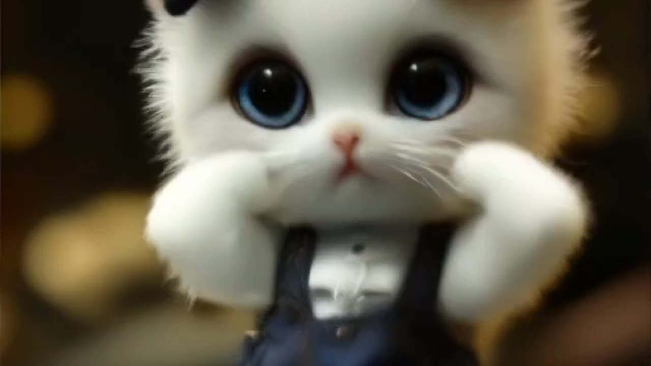 dancing Fluffy Cat Being Adorable | Cuteness Overload! Description: