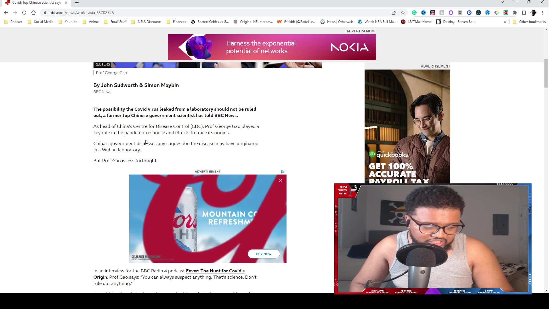 Purple Political Breakdown Show