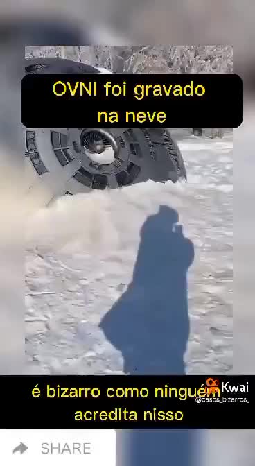 FLYING SAUCER FALLS IN THE SNOW AND NO ONE BELIEVES 2022