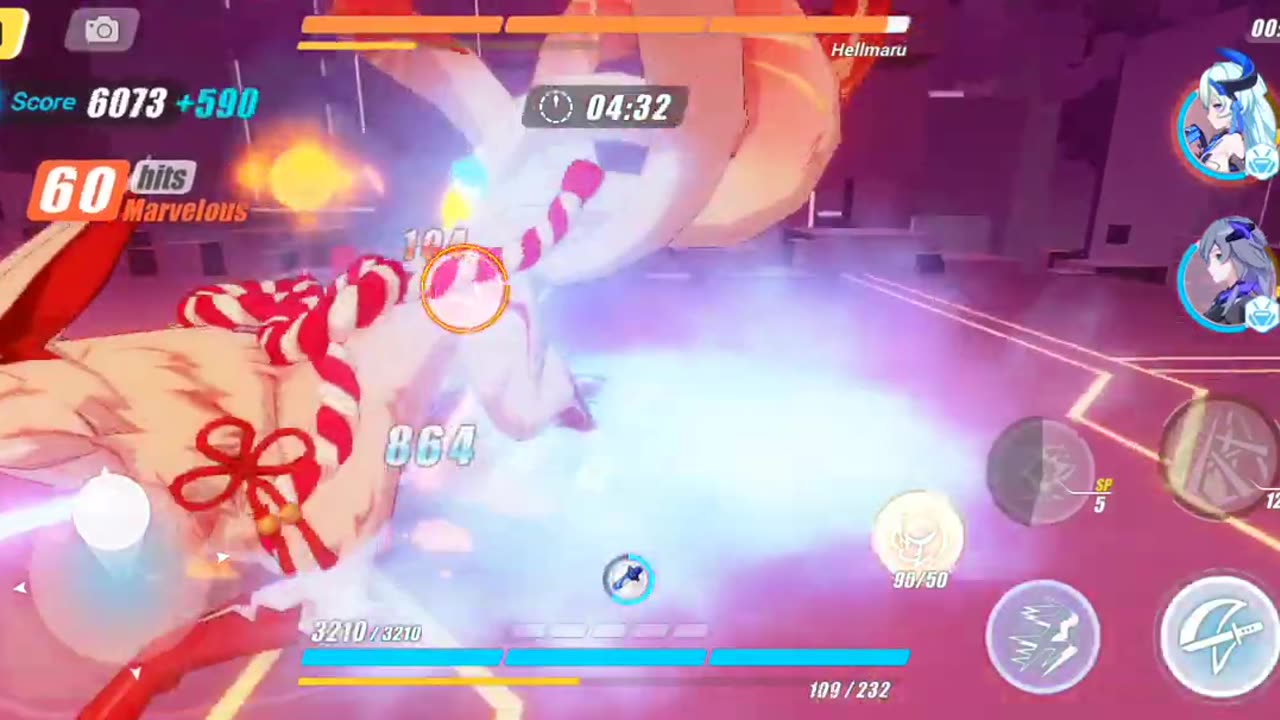 Honkai Impact 3rd Memorial Arena Vs Hellmaru S Difficulty Aug 29 2021