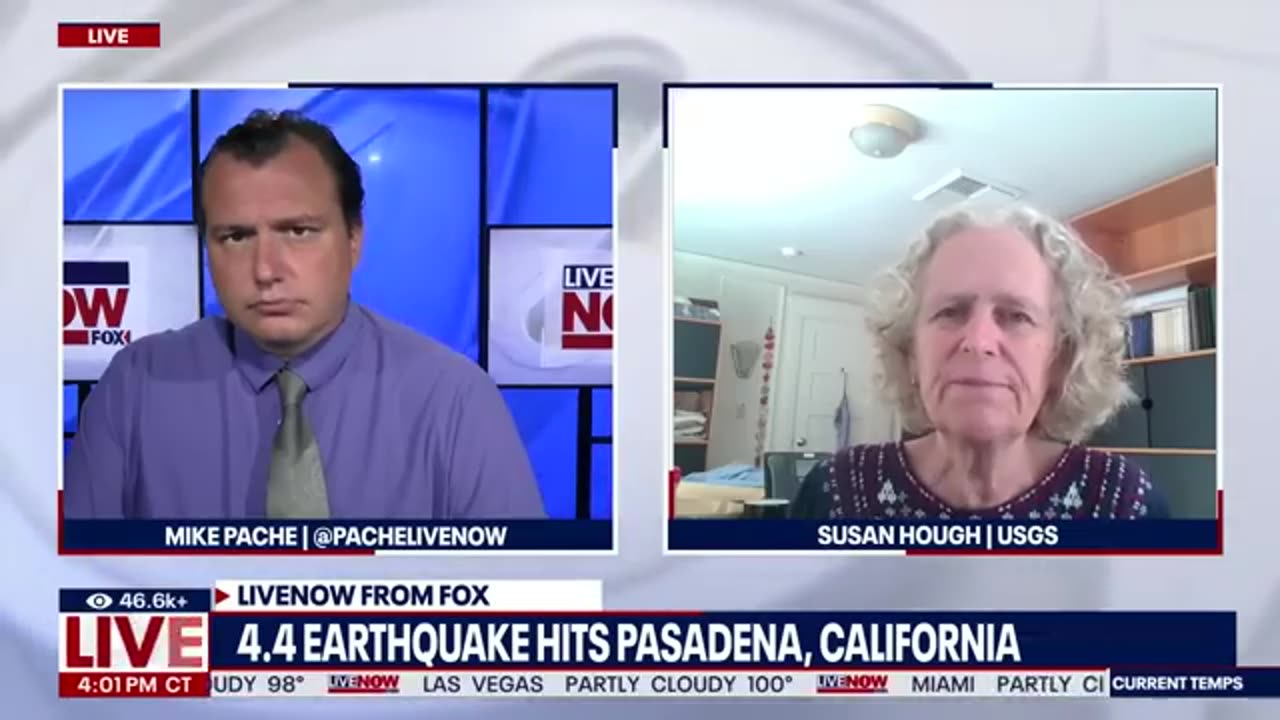 4.4 magnitude earthquake hits California, damages historic Pasadena city hall | LiveNOW from FOX