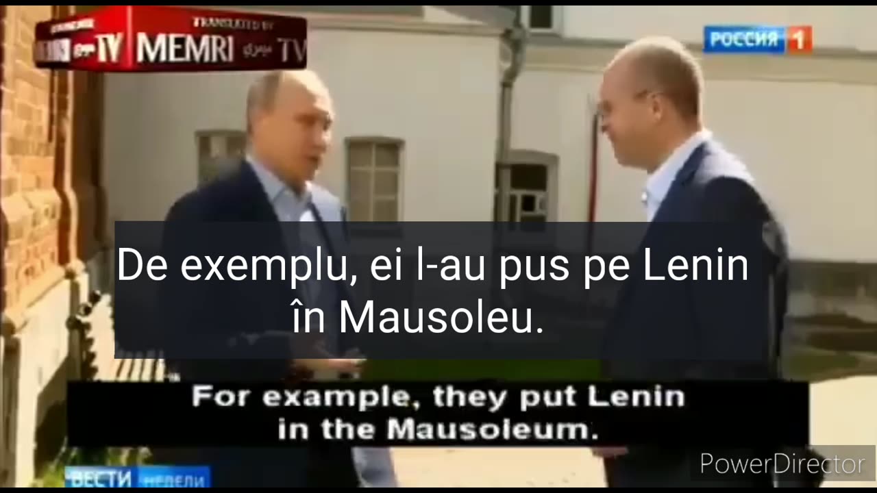 Ereticul Putin isi arata gandirea ECUMENIST MASONICA, Comunismul = cu Orthodoxia, huleste Sv. Moaste