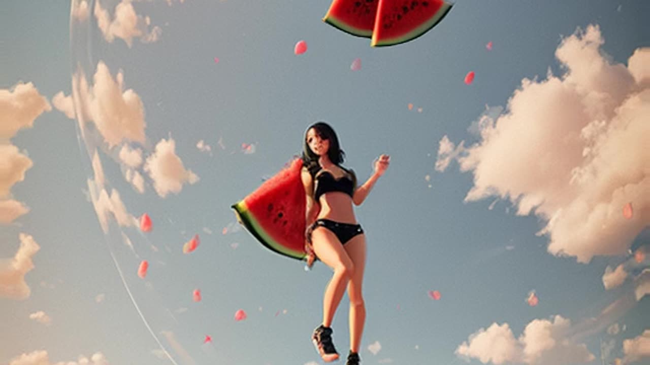 AI Animated Music Video Short - Watermelon Sugar | Harry Styles