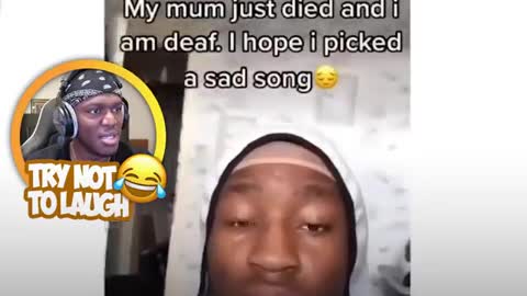 *IMPOSSIBLE* TIKTOK TRY NOT TO LAUGH with KSI