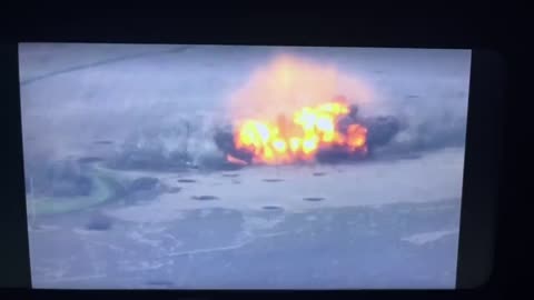 Russian Artillery Piece Detonates When Hit With Excalibur Shell