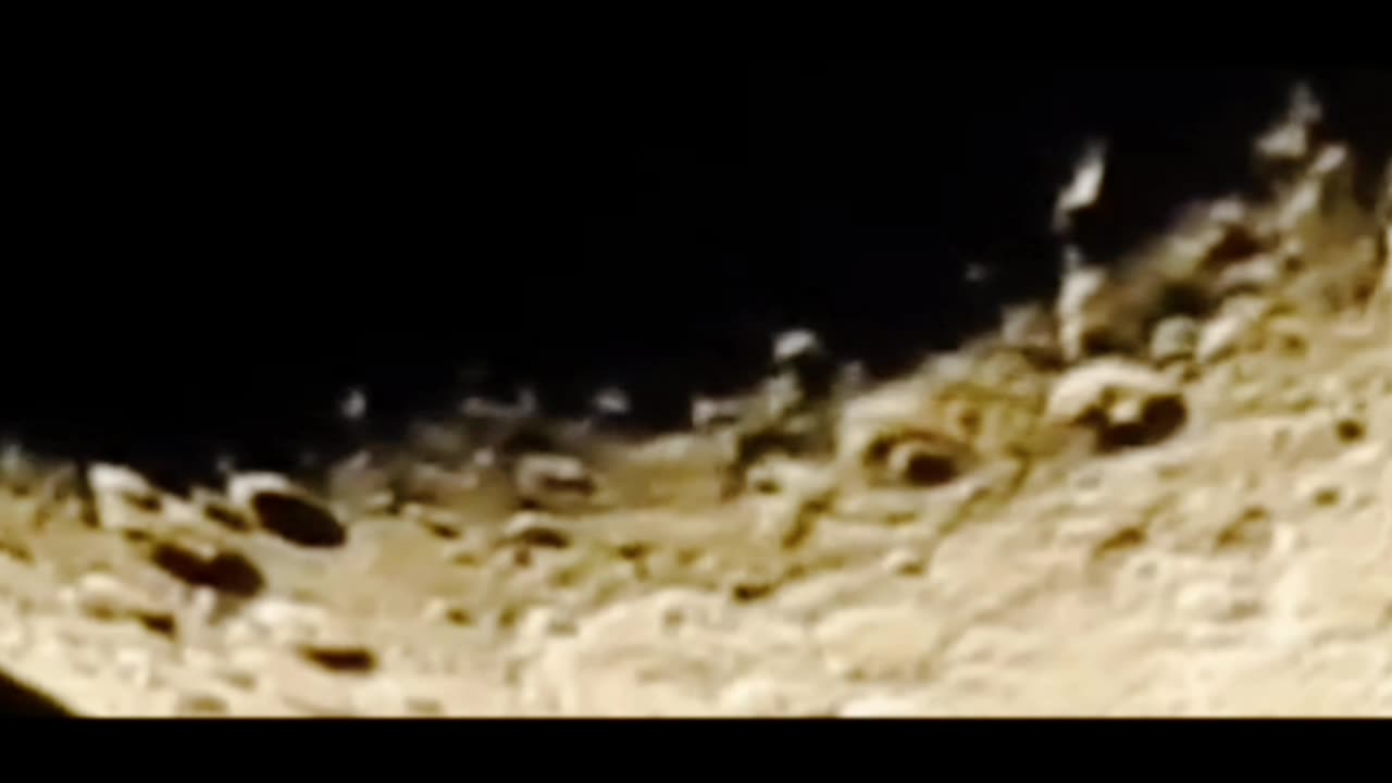 SCREENSHOTS OF MOON FOOTAGE