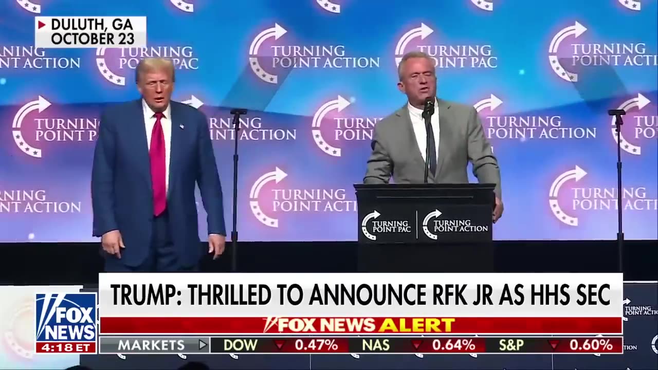 Trump picks RFK, Jr. as Health and Human Services secretary