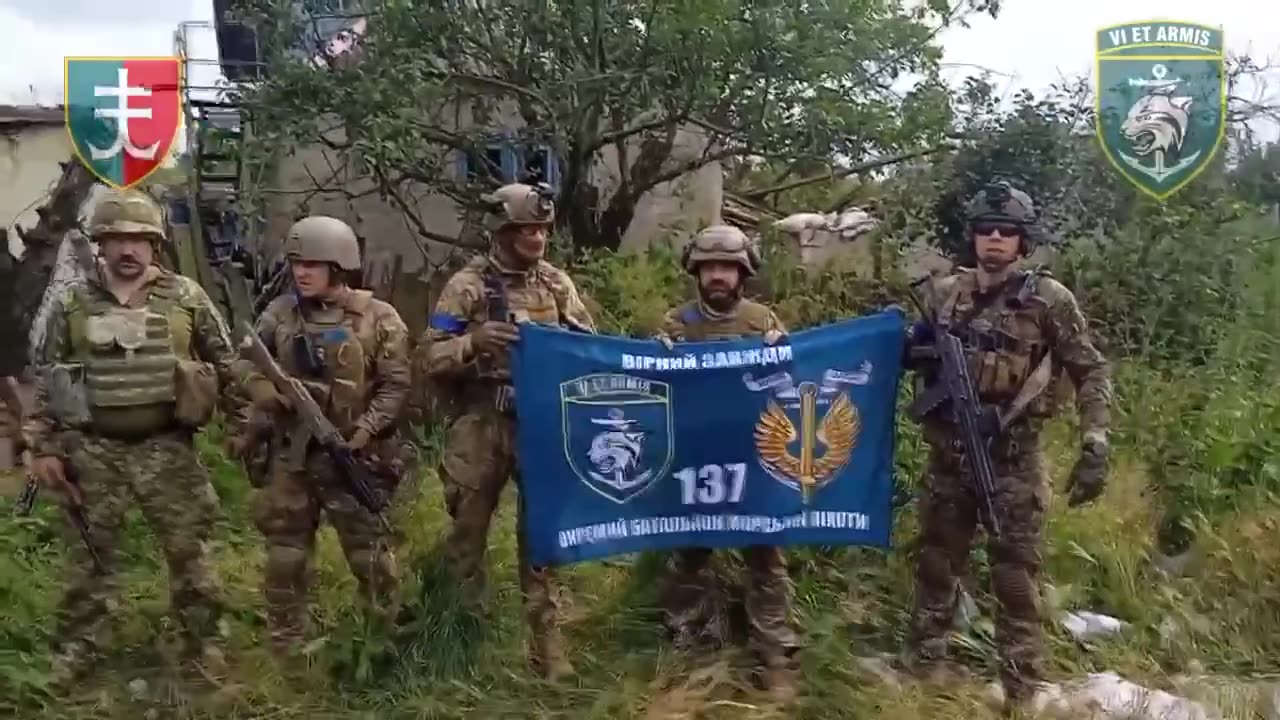 Combat Footage from Ukrainian 35th Marine Brigade