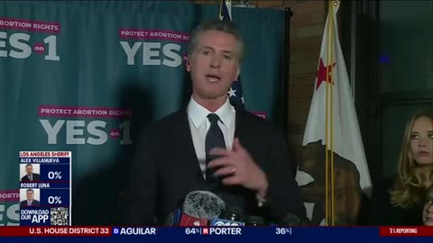 Gov. Gavin Newsom wins reelection