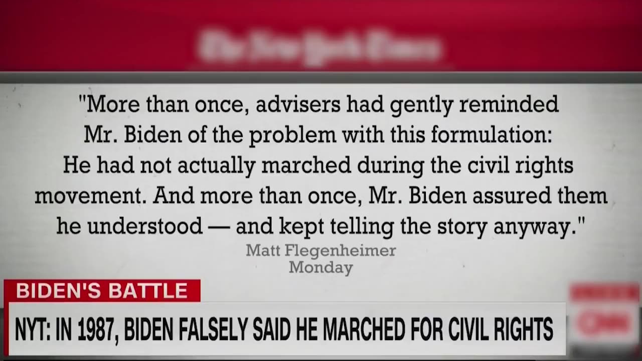 Biden, the Pathological Liar - Civil Rights Movement
