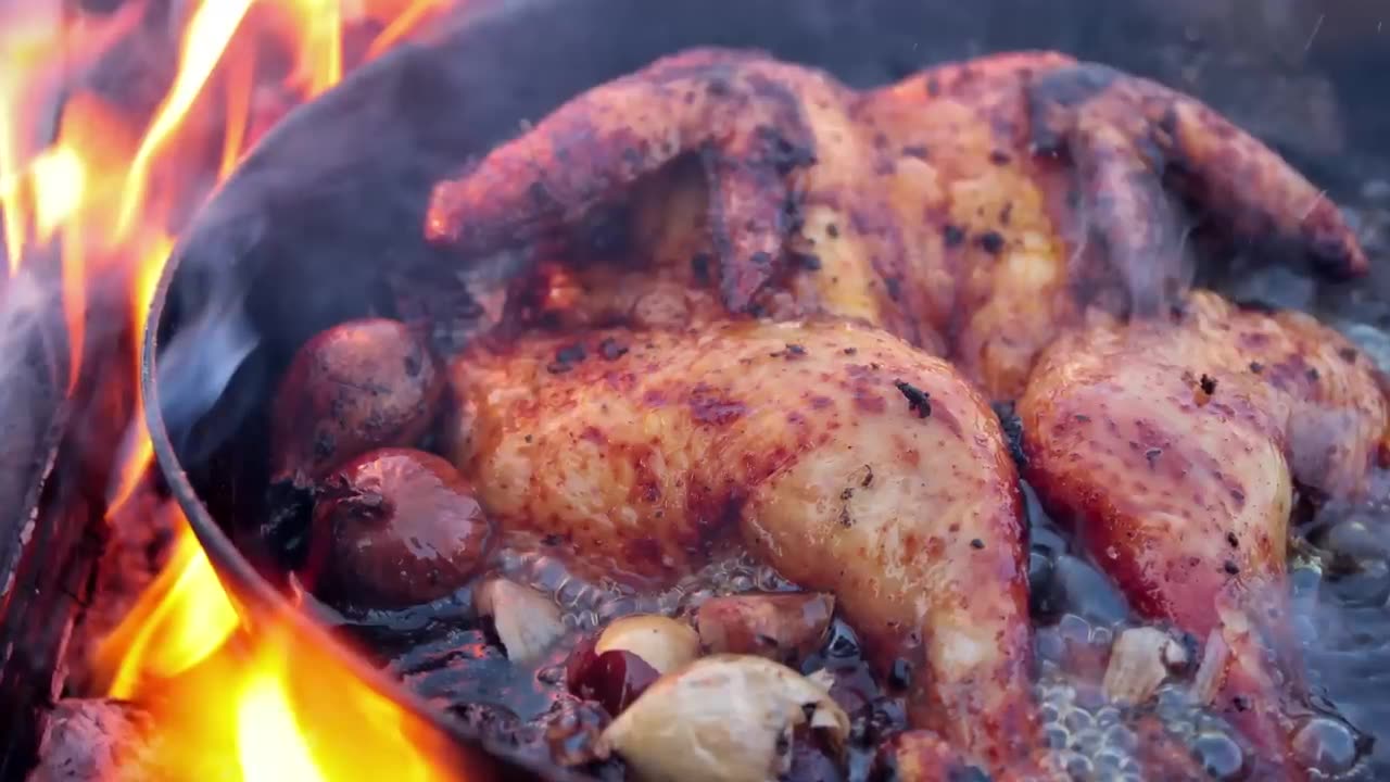 Epic Fried Whole Chicken! - feat. Mr.Ramsay the Owl