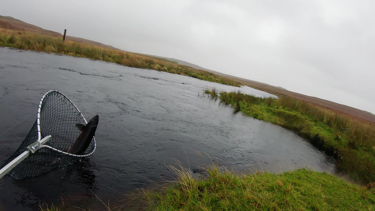 Isle of Lewis late season salmon fishing