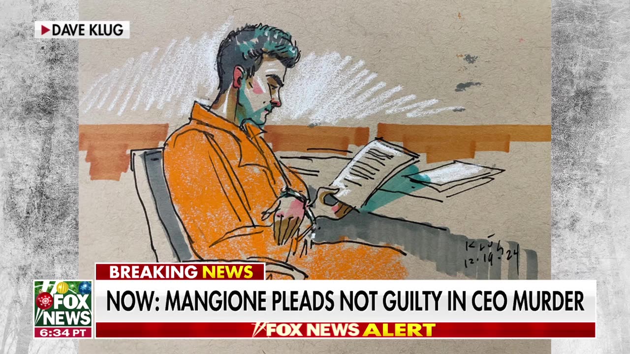 Luigi Mangione pleads not guilty in murder of CEO Brian Thompson