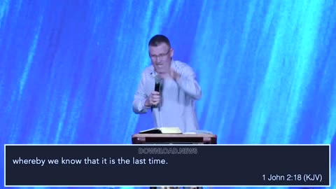 Pastor Greg Locke: Little children, it is the last time. And as ye have heard that Antichrist shall come, even now are there many antichrists, whereby we know that this is the last time, 1 John 2:18 - 5/5/23