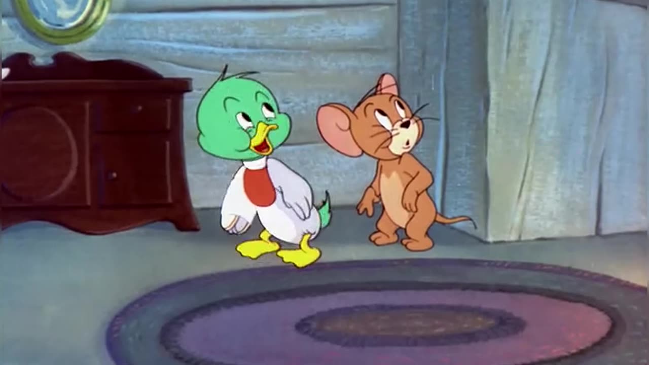 Tom and Jerry comedy scene 🐈