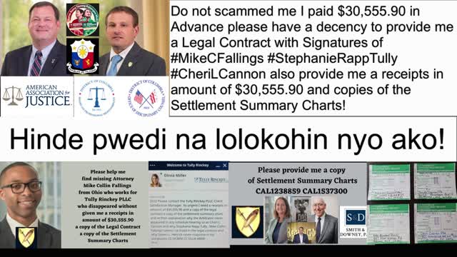 Tully Rinckey / BBB / Supreme Court / State BAR Counsel / Tully Rinckey PLLC / PETER CARLEY / BARBARA GAITHERS / SHANNON EASTON / REFUND $30,555.90 / Legal Malpractice Breach Of Contract