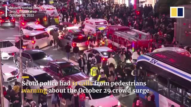 ‘I got so angry’ woman says she warned police 4 hours before Halloween stampede in Seoul