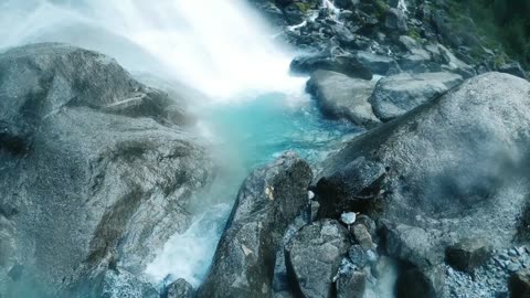 Waterfall. #Relaxingflowing water.White Noise for sleep ,Meditation