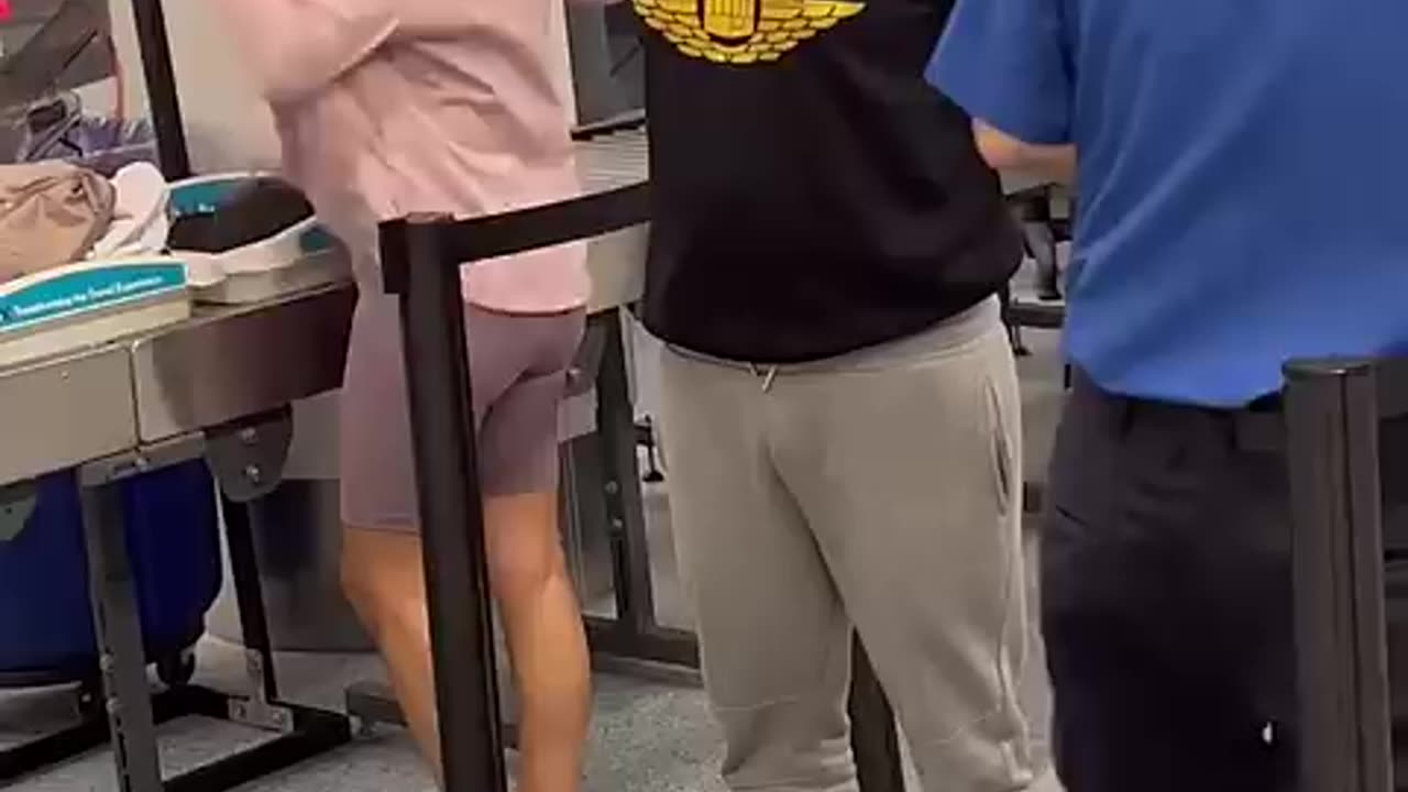 Stoopid at the airport
