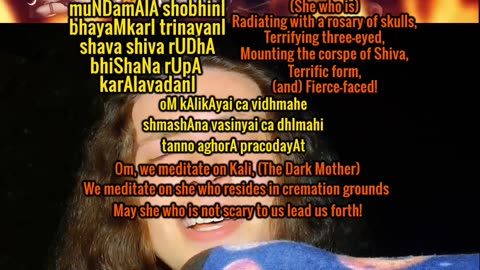 Kali Gayatri Mantra x108 (Yamsox Live Meditation July 9th, 2024)