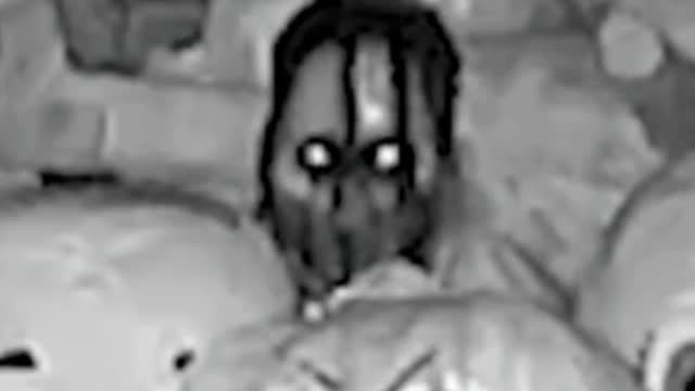 Ghost found on CCTv footage