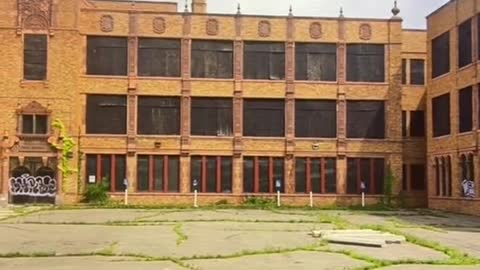 2007: Class is about to begin at this high school in Detroit, Michigan!