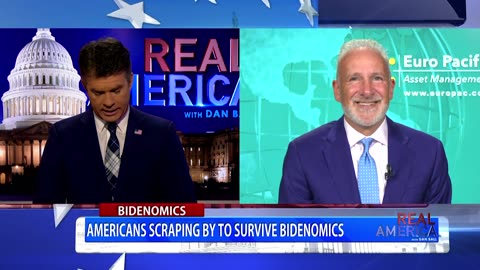 REAL AMERICA -- Dan Ball W/ Peter Schiff, Biden To Raise Capital Gains Tax To 40%, 4/26/24