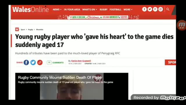 healthy athletic people suddenly dying around the world 2021