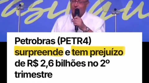 Onde tem a mão do PT, há certeza de destruição! Não há chances de dar certo!