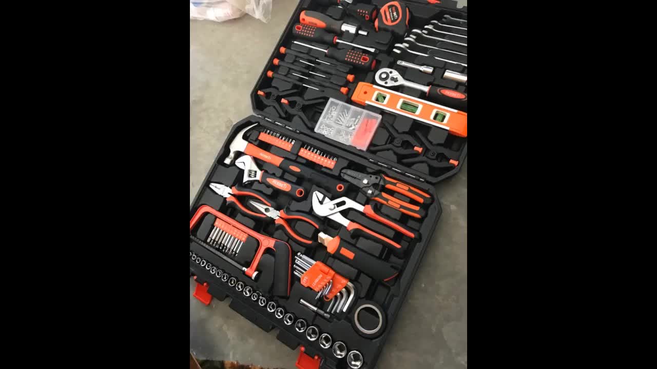 Review: REXBETI 217-Piece Household Tool Kit, General Home/Auto Repair Tool Set with Solid Carr...