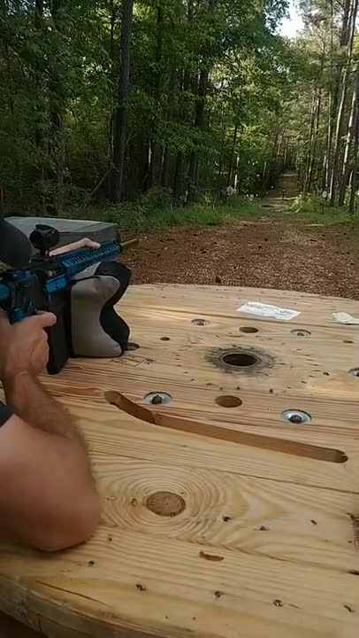 100 Yard Texas Star with 3Gun Dad_ 22lr Compatible Plates
