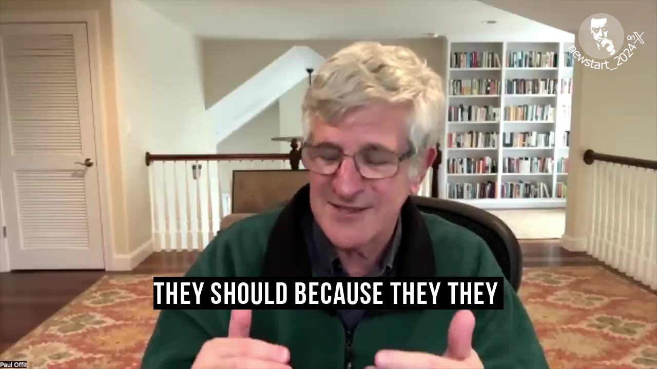 Paul Offit believes that children should be vaccinated against COVID-19