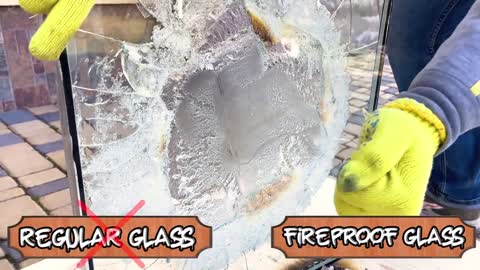 REAL LAVA vs Fireproof GLASS: Will It Break?