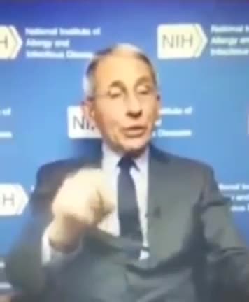 Fauci Admits Vaccines 'Make People Worse'