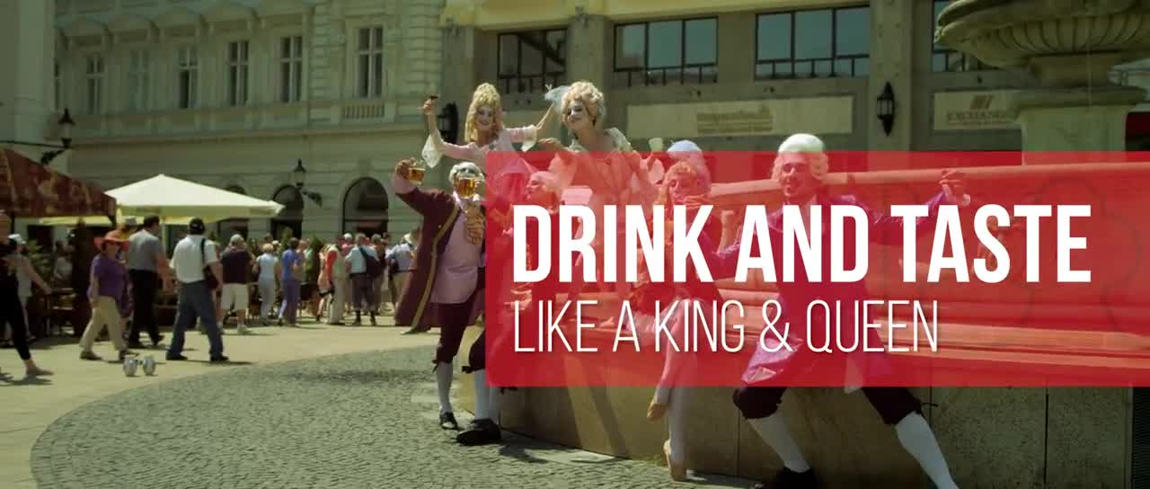 LIKE A KING: Drink and Taste