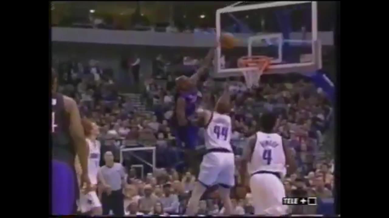 Keon Clark 18 Points @ Mavericks, 2001-02.