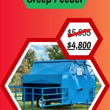 Creep Feeder Year-End Sale!