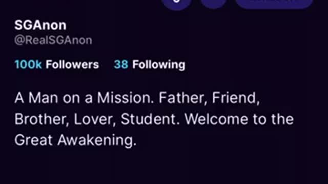 SG Anon Truth Social 23/01/2023