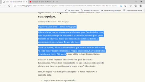 Banco Inter lança cartilha de estilo para funcionários e reprova 'mau hálito', 'cabelo desarrumado'