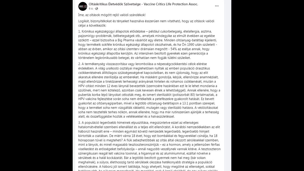 Összeesküvések oltásoknál